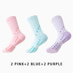 Women's Non-slip Profession Running Socks(6 pairs）