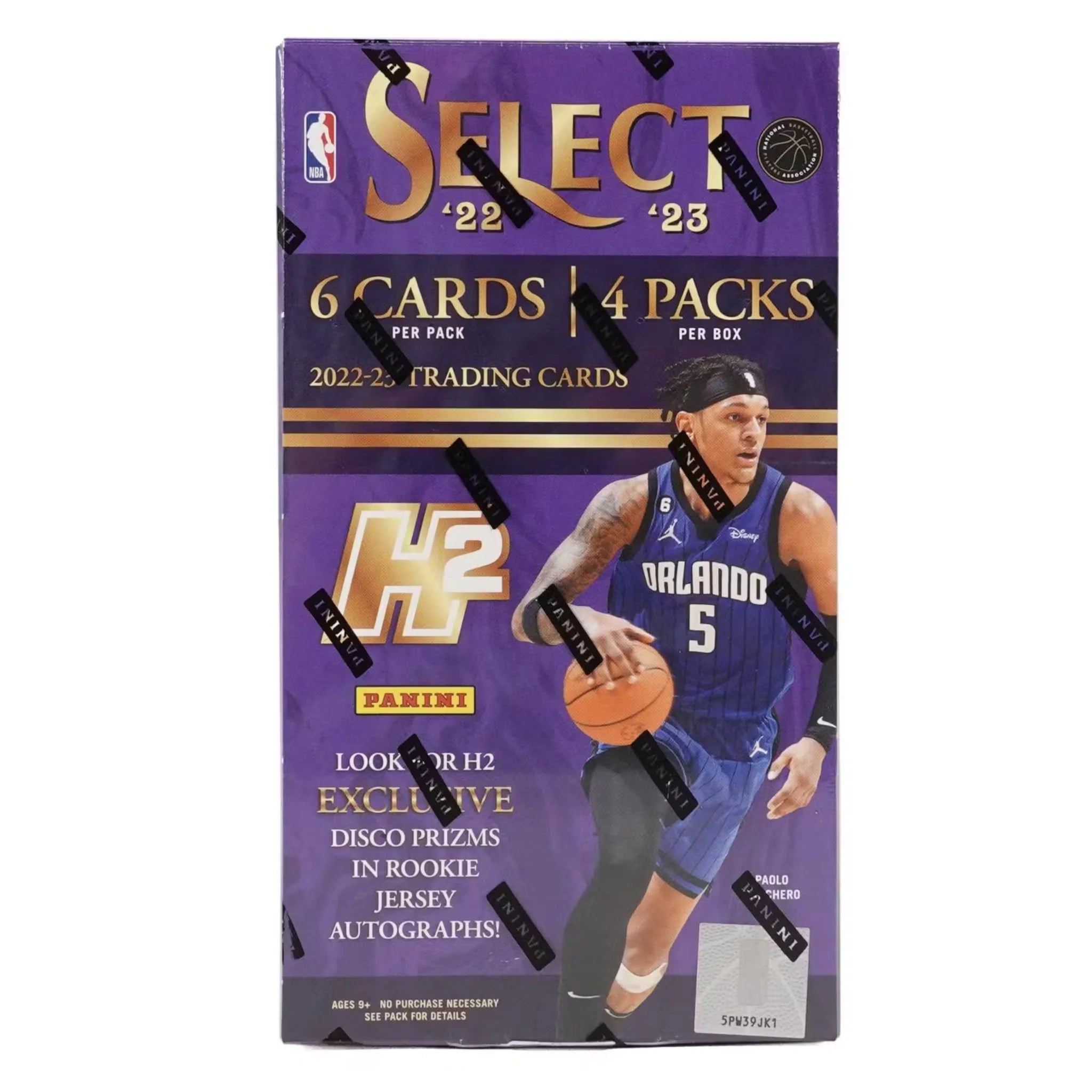2022/23 Panini Select H2 Basketball Hobby Box