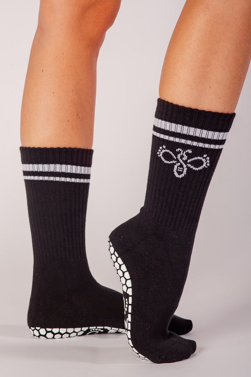 Meli-Stripe Black