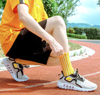 Men's Mid-calf Running Socks(6 pairs）