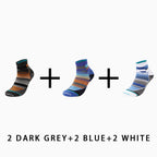 Men's Professional Running Socks Marathon（（6 pairs）