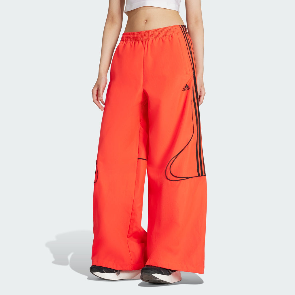 Women's adidas Teamgeist Adicolor Oversized Woven Track Pant