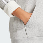 Women's adidas Essentials Fleece 3-Stripes Full-Zip Hoodie