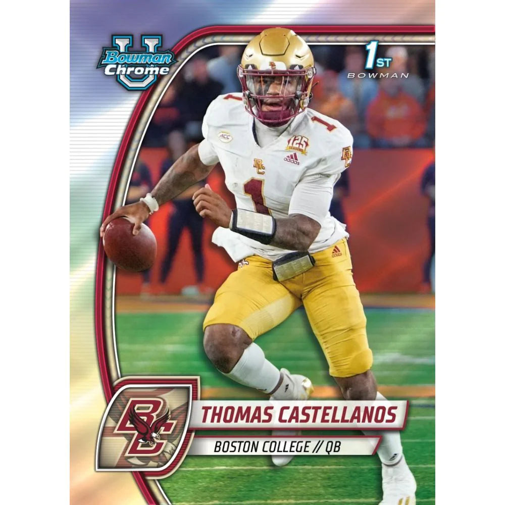 2024 Bowman Chrome University Football Monster Box (Winter Sale)