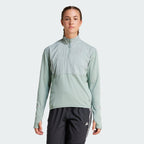 Women's adidas Ultimate Hi Vis Reflective 1/2-Zip Top