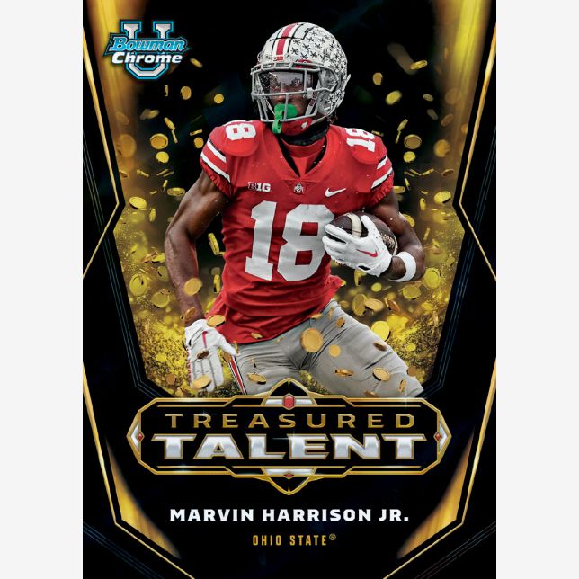 2023 Bowman University Chrome Sapphire Edition Football Hobby Box