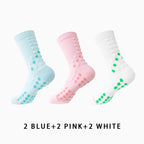 Women's Non-slip Profession Running Socks(6 pairs）