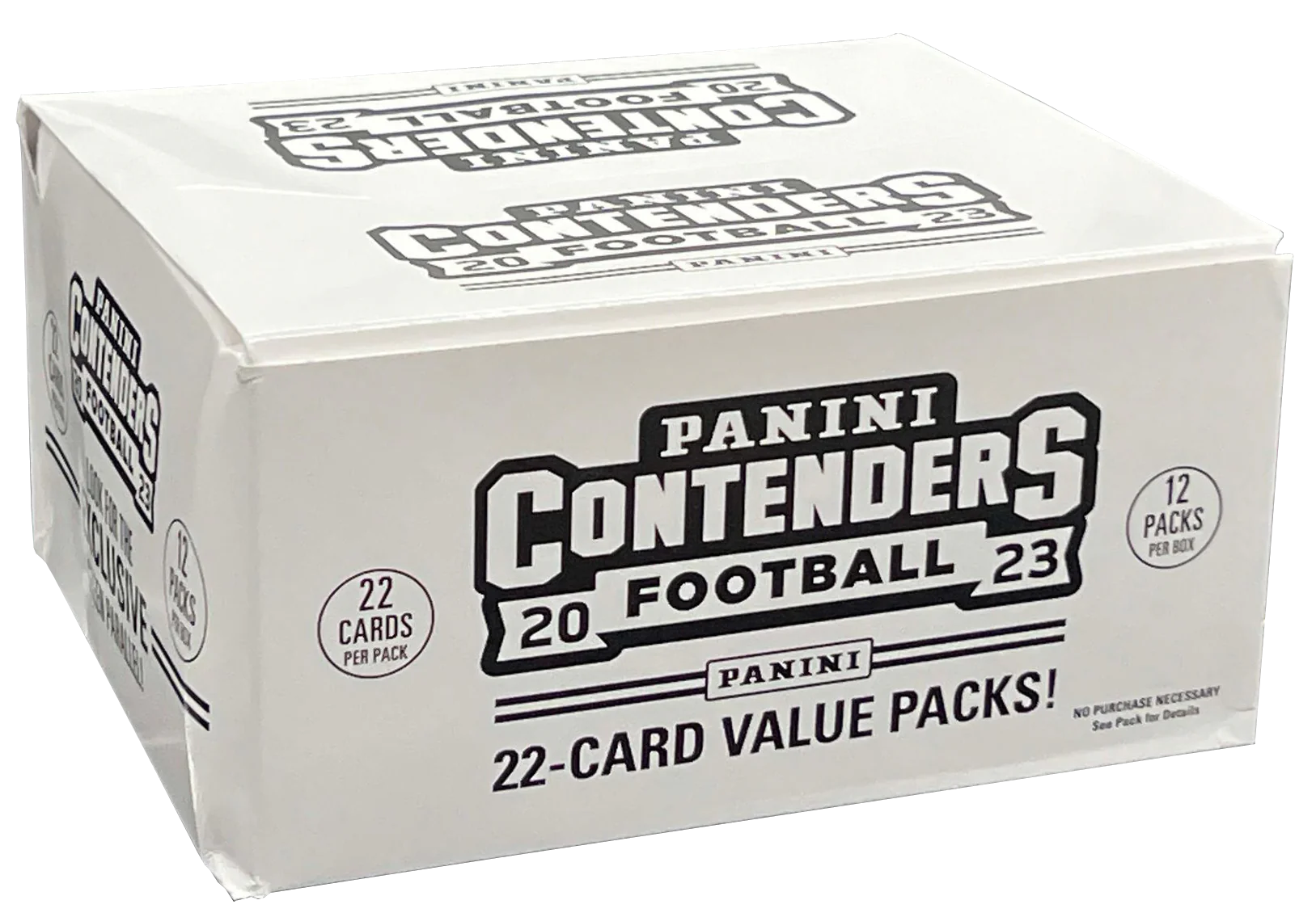 2023 Panini Contenders Football Fat Pack Cello Box