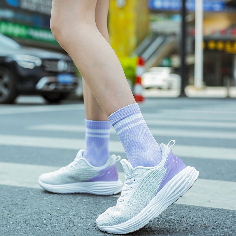 Professional Women Breathable Running Socks（6 pairs）