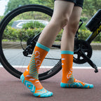 Men's Breathable Bike Riding Socks（6 pairs）