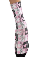 Heart Ballet Crew Socks