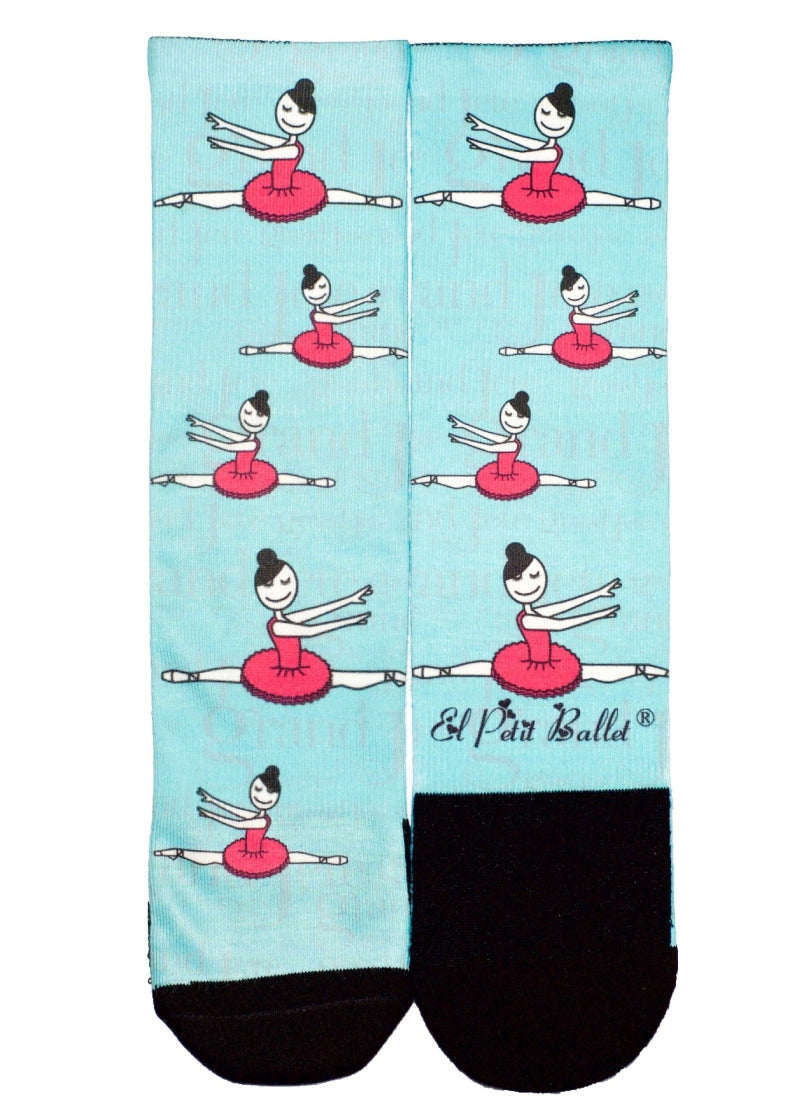 Grand Jeté Crew Socks