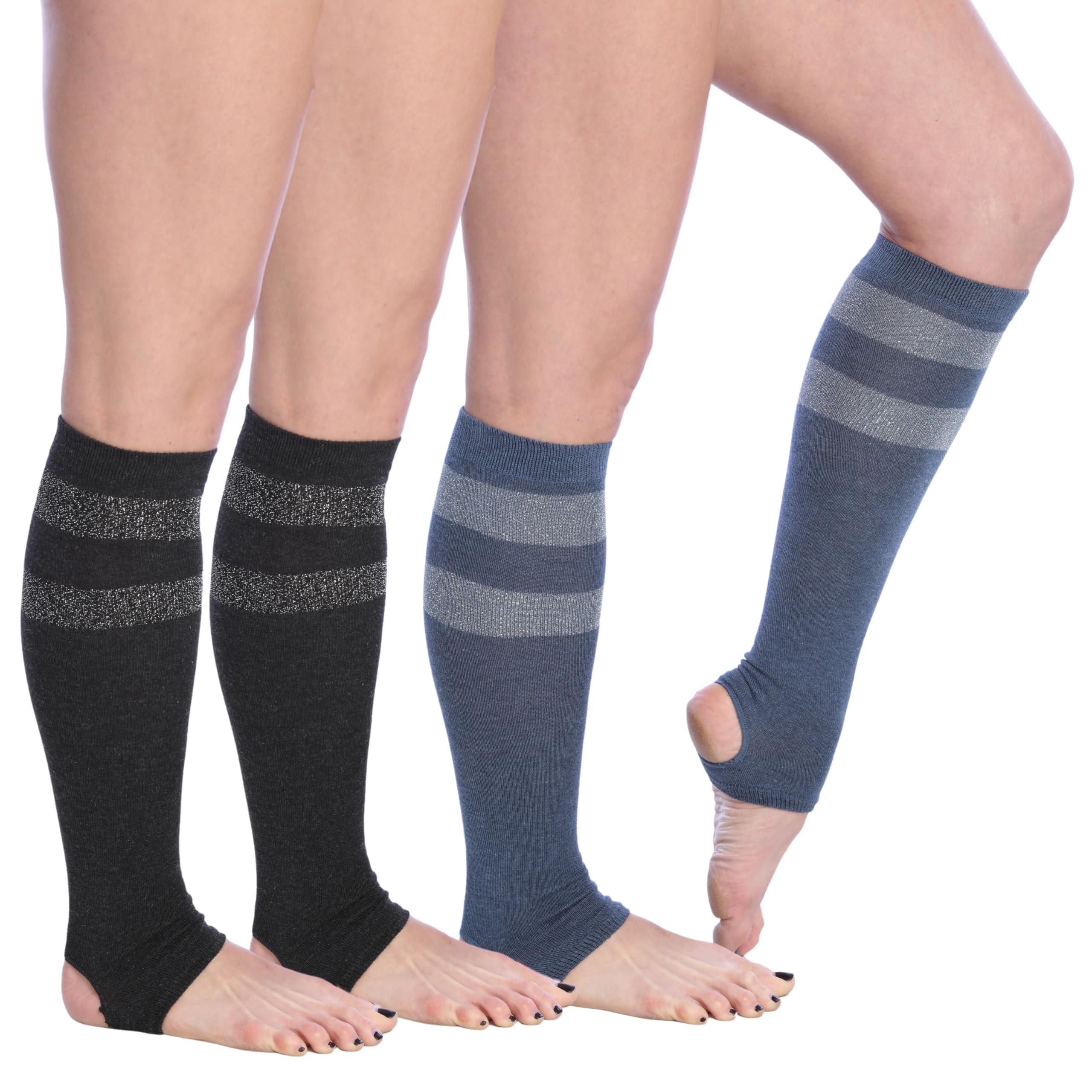 Girl's Toeless Knee High Socks