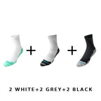 Breathable Men's Mid-calf Cycling Socks(6 pairs）
