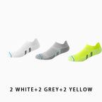 Men's Breathable Towel Sole Running Socks（6 pairs）