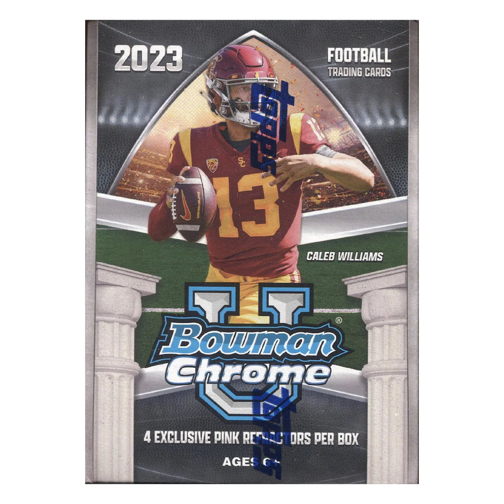 2023 Bowman Chrome University Football Blaster Box