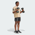 Men's adidas Gym+ 3-Stripes Woven Pump Cover