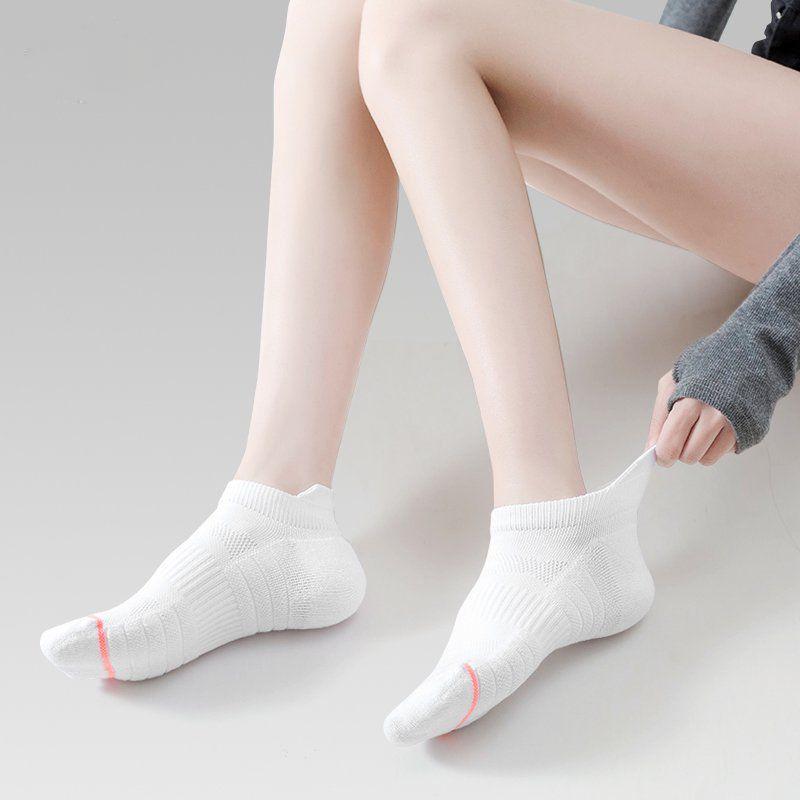 Women Low Cut Running Compression Socks(6 pairs）