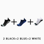 Men's Profession Low Cut Running Socks(6 pairs）