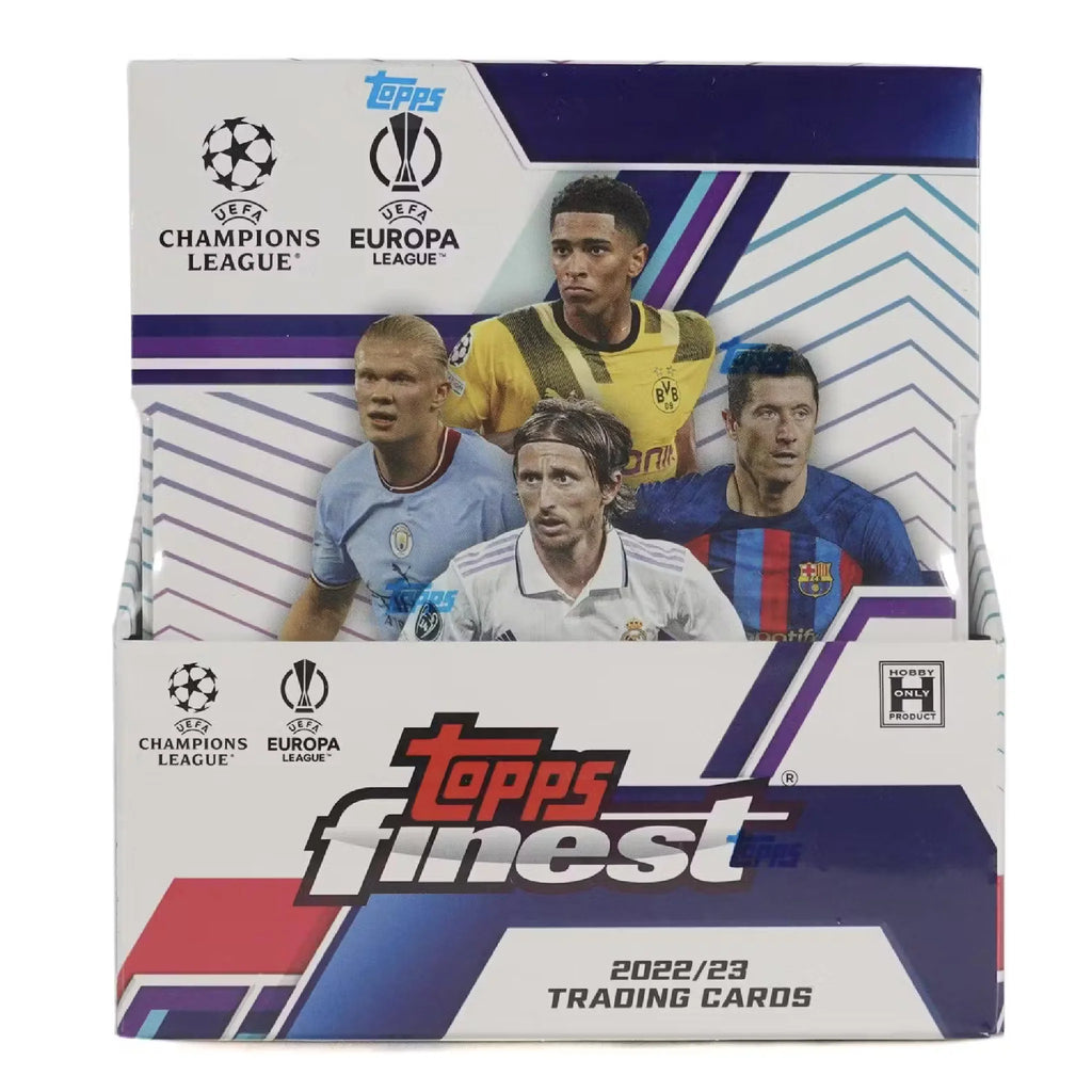 2022/23 Topps Finest UEFA Club Competitions Soccer Hobby Box