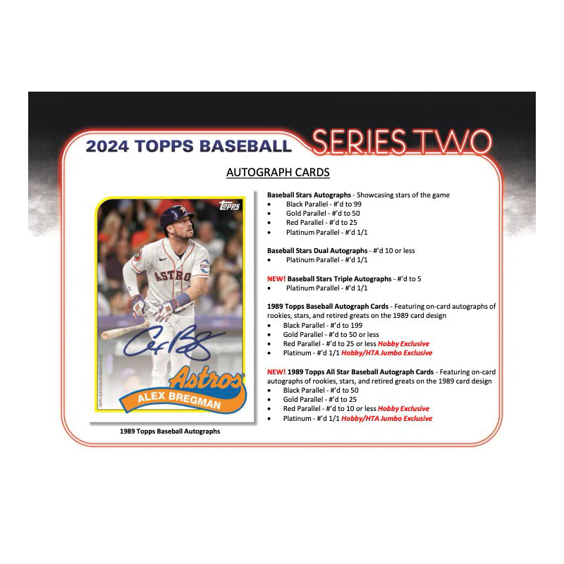 2024 Topps Series 2 Baseball Hobby Box
