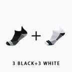 Men's Profession Low Cut Running Socks(6 pairs）