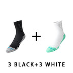 Breathable Men's Mid-calf Cycling Socks(6 pairs）