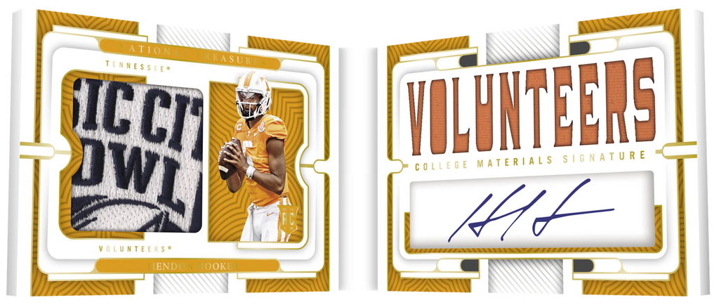 2023 Panini National Treasures Collegiate Football Hobby Box