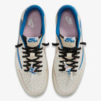 Air Jordan 1 Low OG SP x Travis Scott x Fragment Design 'Sail / Military Blue' (2025)