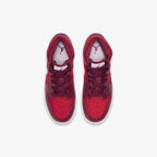 Air Jordan 1 Mid SE 'Red Quilt / Valentine's Day' (2020) (GS)