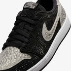 Air Jordan 1 Retro Low OG x Swarovski 'Stealth' (2025) (Womens)