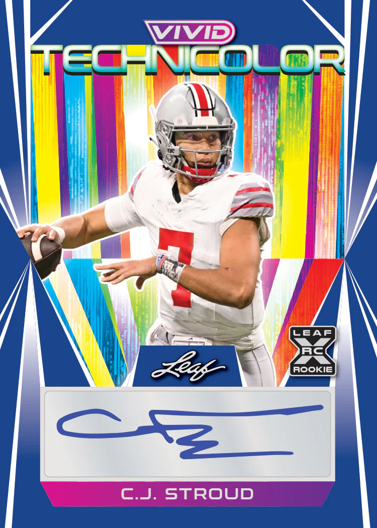 2023 Leaf Vivid Football Hobby Box