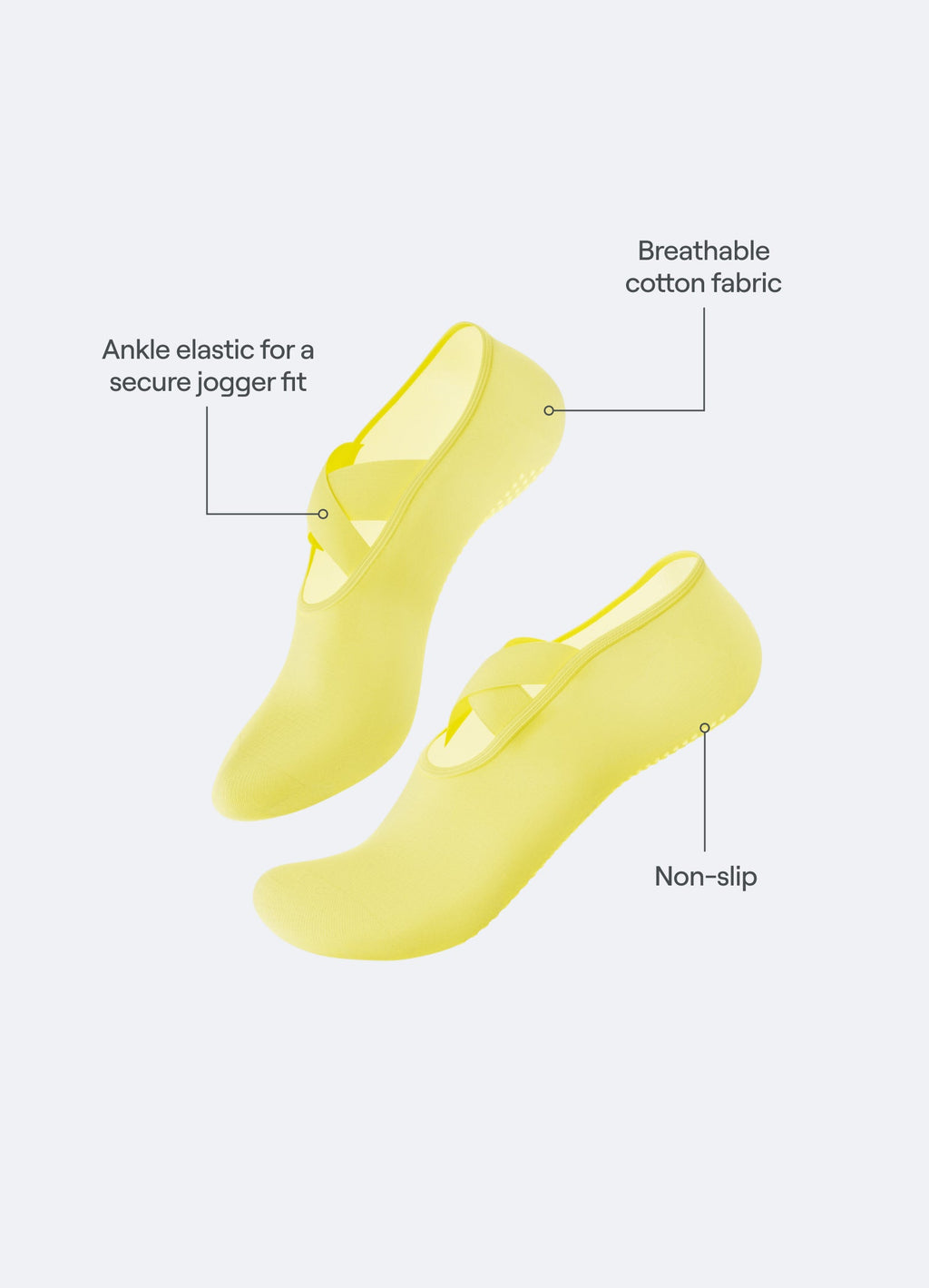 Pilates Grip Socks