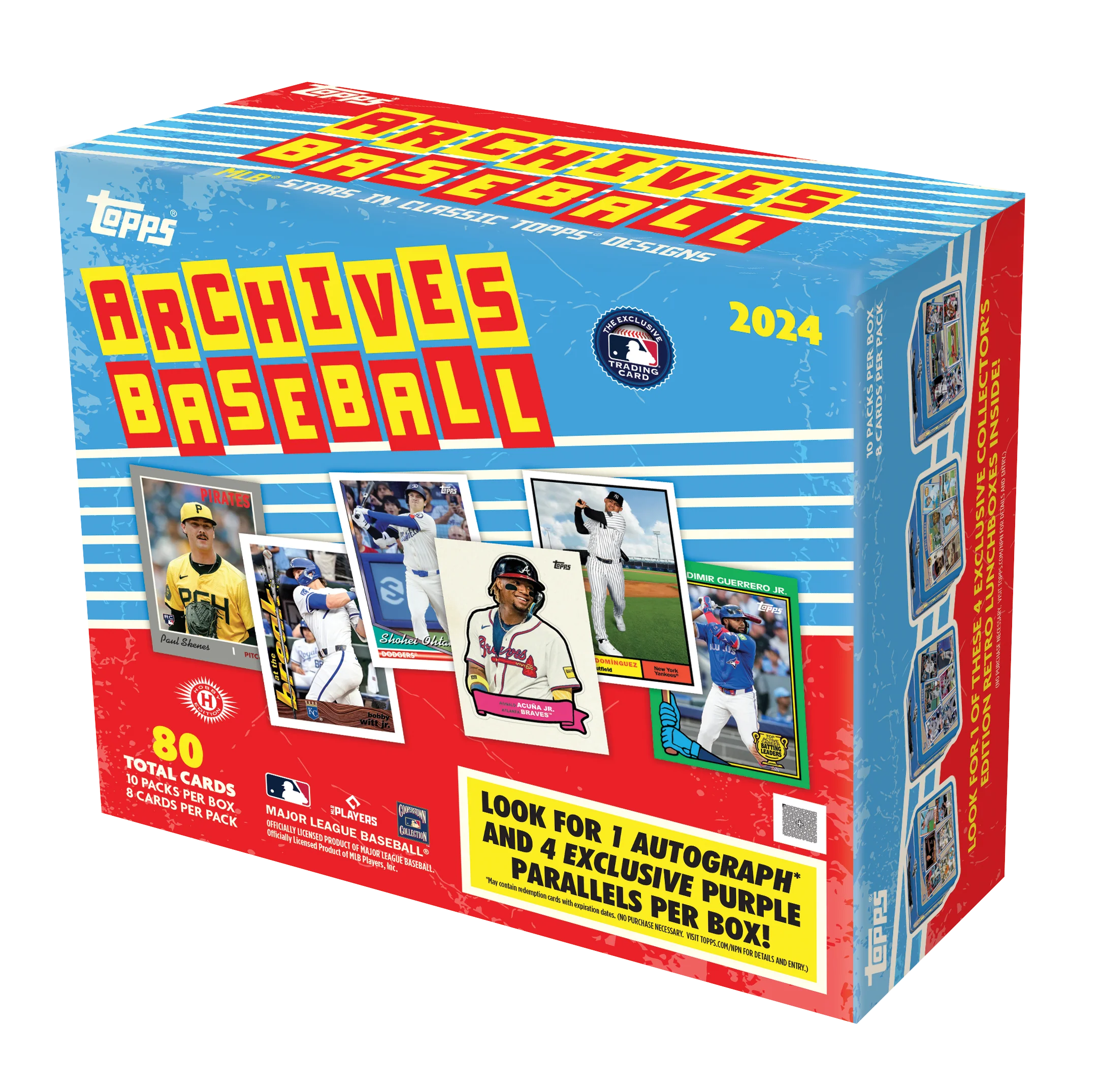 2024 Topps Archives Baseball Collector Box