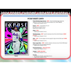 2024 Topps Chrome Update Series Baseball Hobby Box