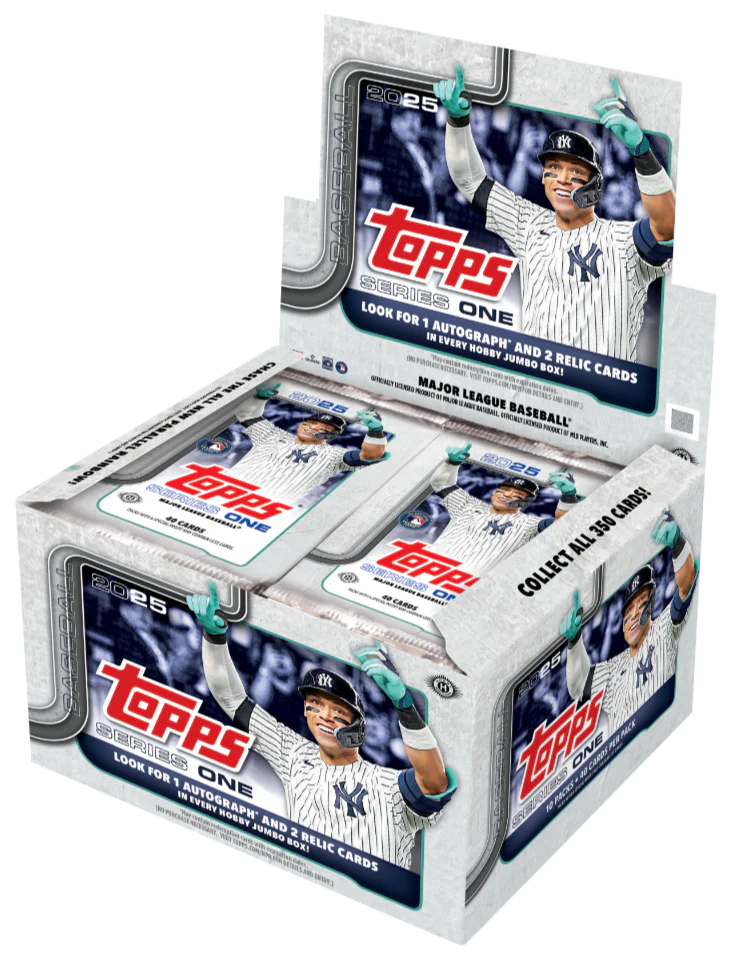 2025 Topps Series 1 Baseball Hobby Jumbo Box