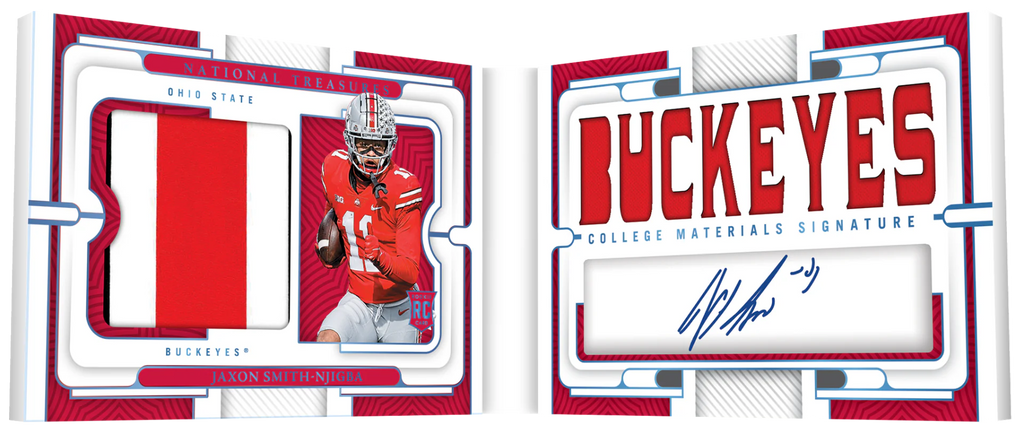 2023 Panini National Treasures Collegiate Football Hobby Box