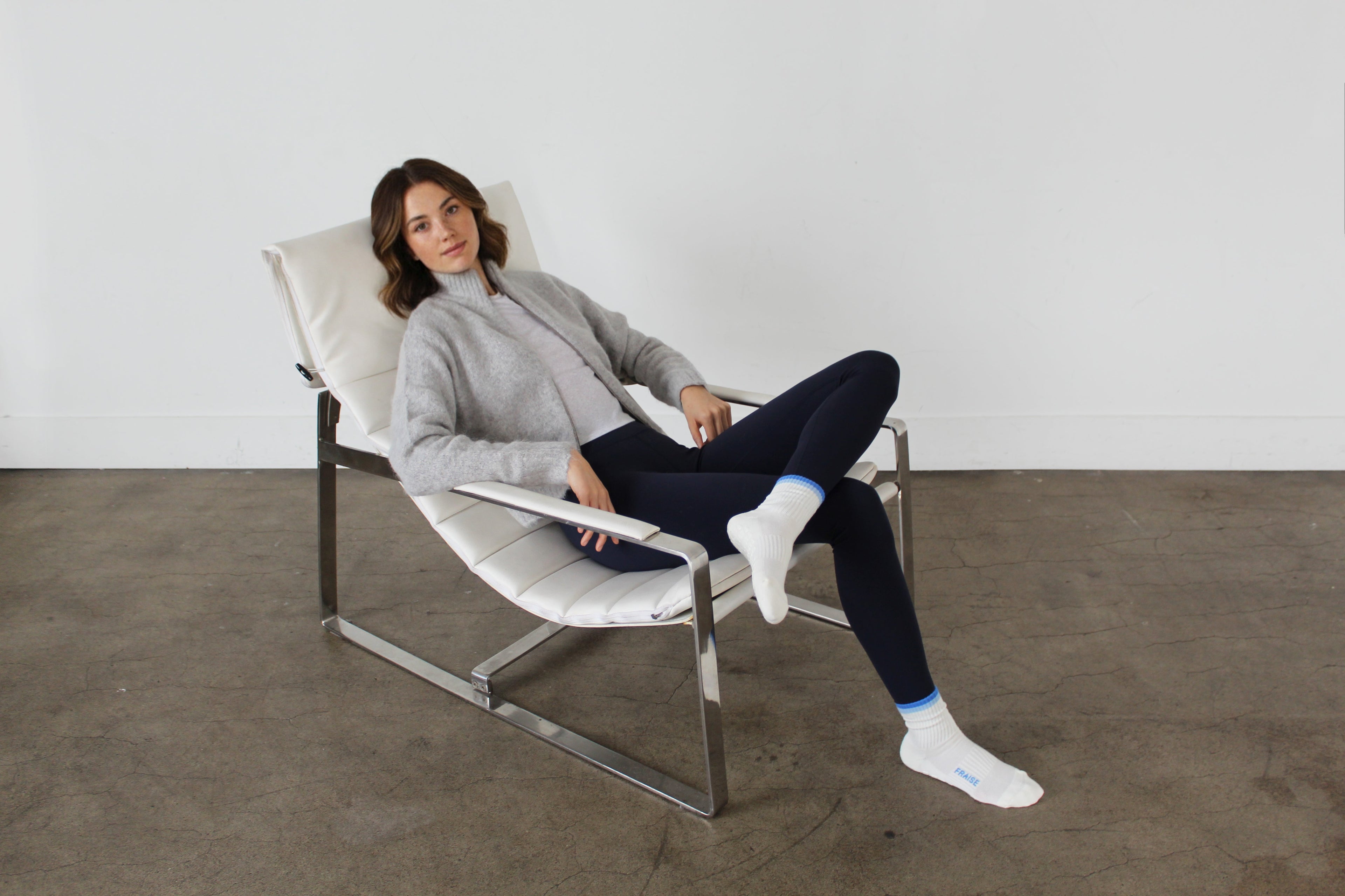 Cassis Striped Crew