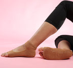 Tucketts Allegro NudeForEveryone 03 Pilates Socks - Non-Slip Grip, Open Toe, Barre & Yoga - Women's