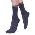 Tucketts Crew Pilates Socks - Non-Slip Grip, Open/Closed Toe, Barre & Yoga - Women's