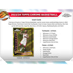 2023/24 Topps Chrome Basketball Hobby Box