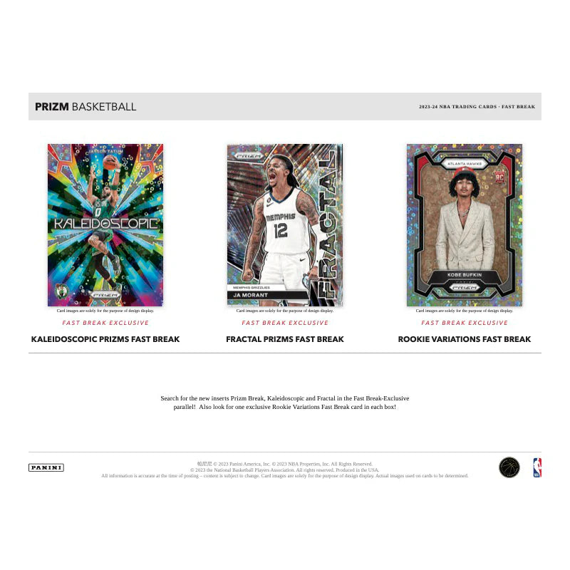 2023/24 Panini Prizm Fast Break Basketball Box