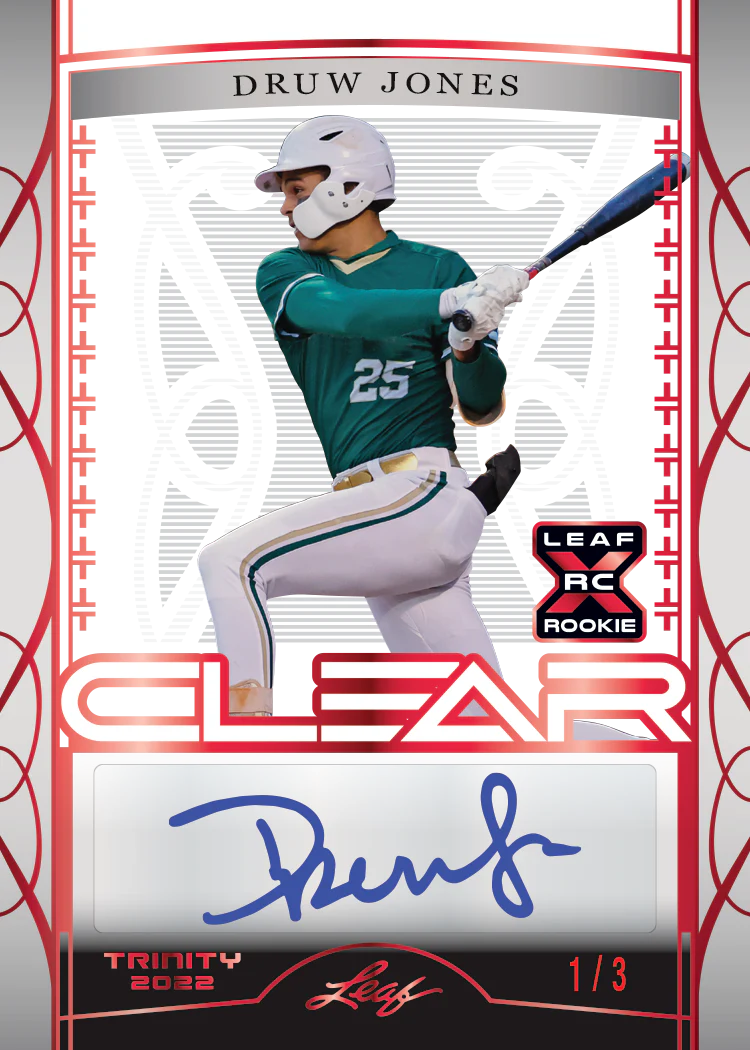 2022 Leaf Trinity Baseball Hobby Box