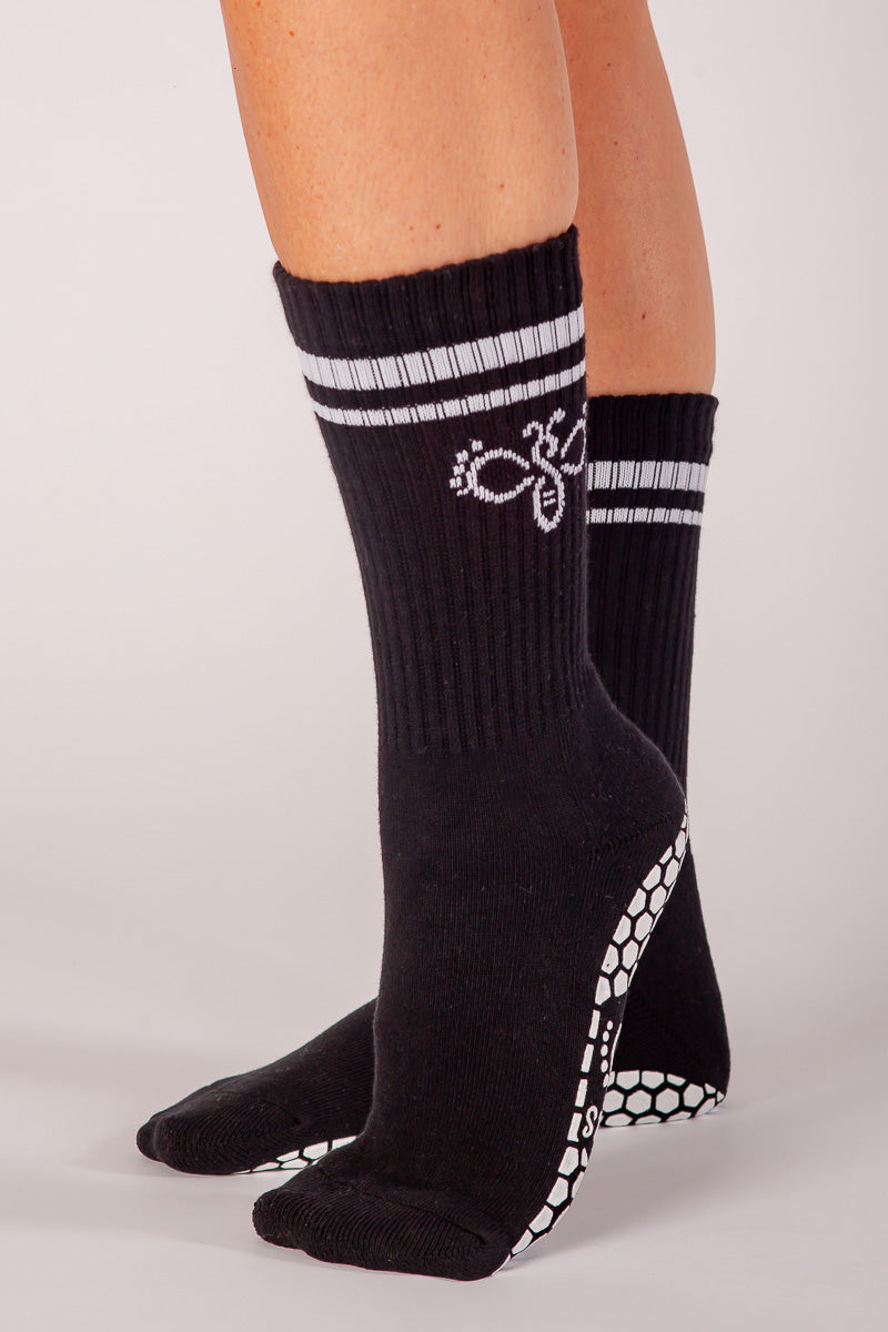 Meli-Stripe Black