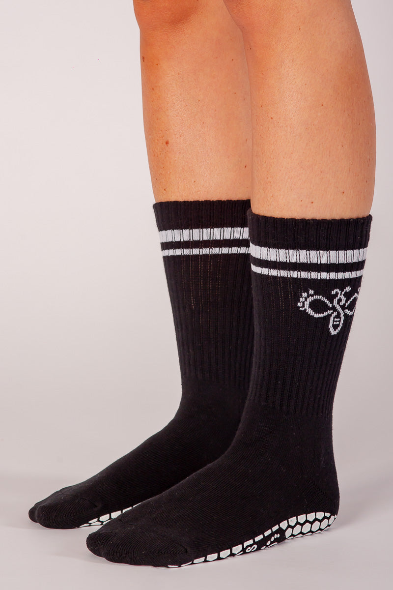 Meli-Stripe Black