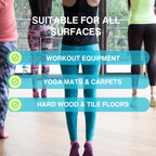 Tucketts Crew Pilates Socks - Non-Slip Grip, Open/Closed Toe, Barre & Yoga - Women's