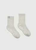 Heather Oat Classic Crew