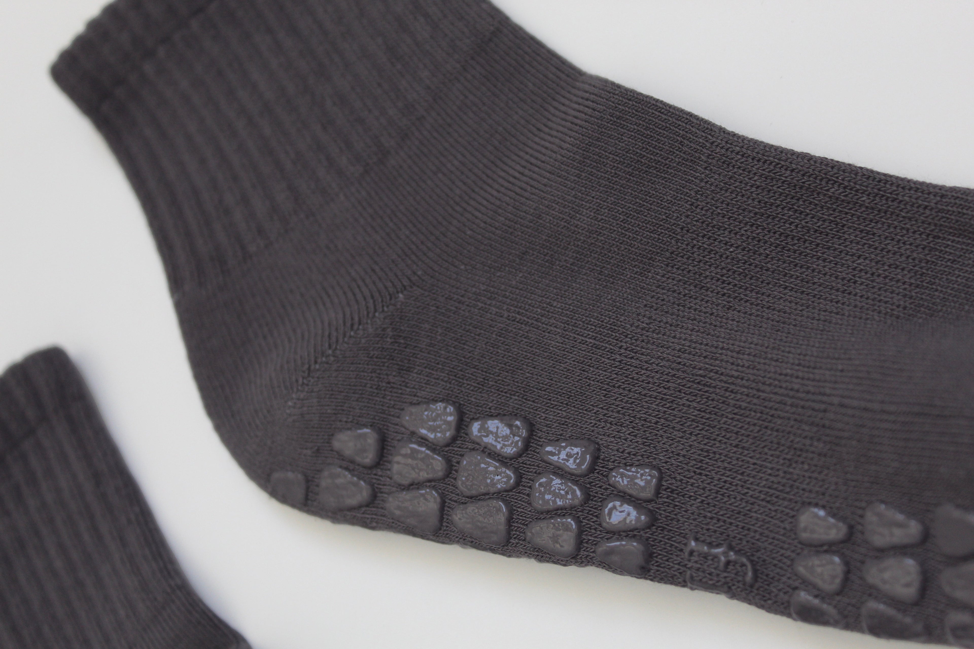 Washed Onyx Quarter Sock