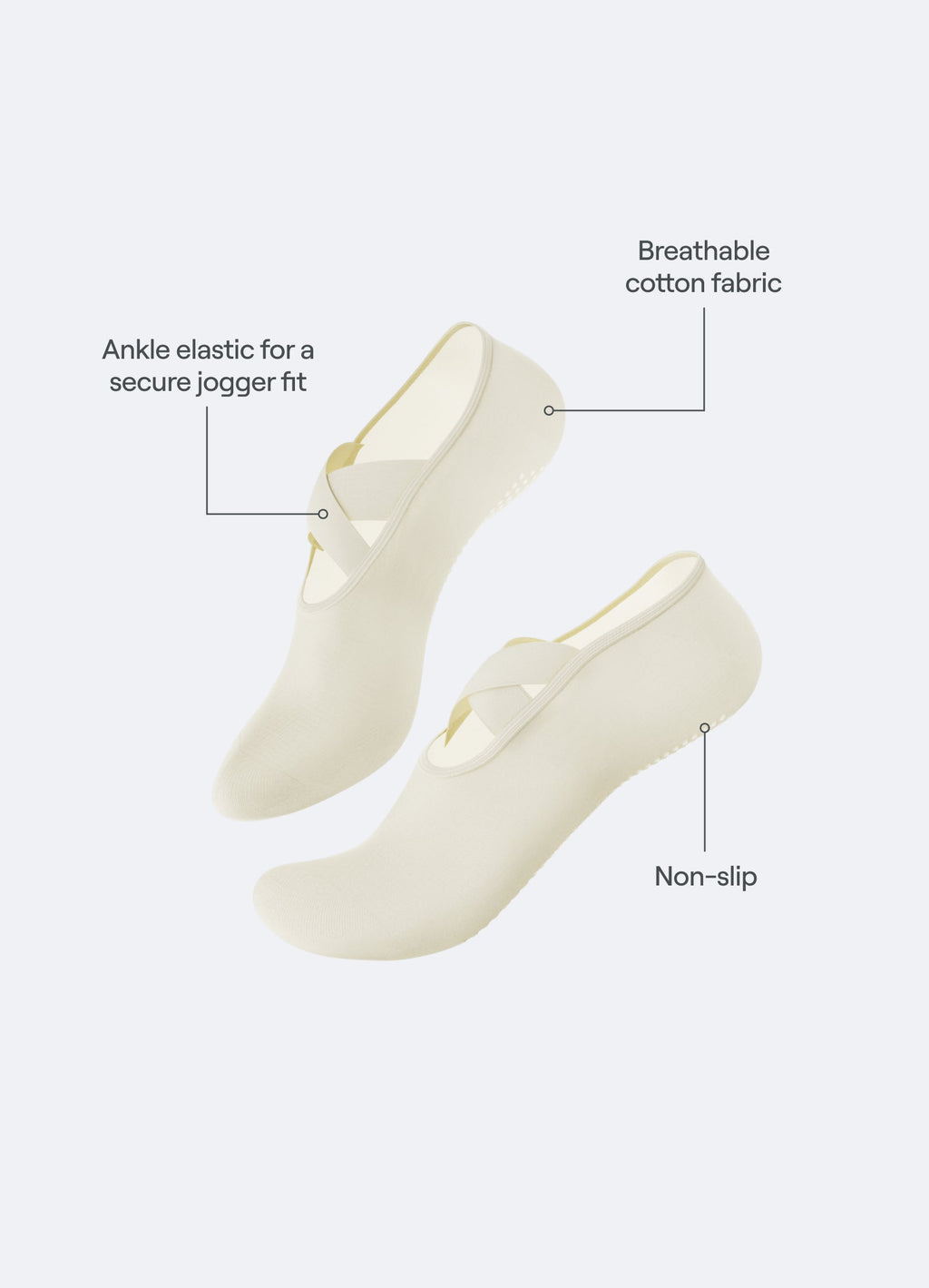 Pilates Grip Socks