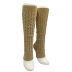 Wool Cable Leg Warmer